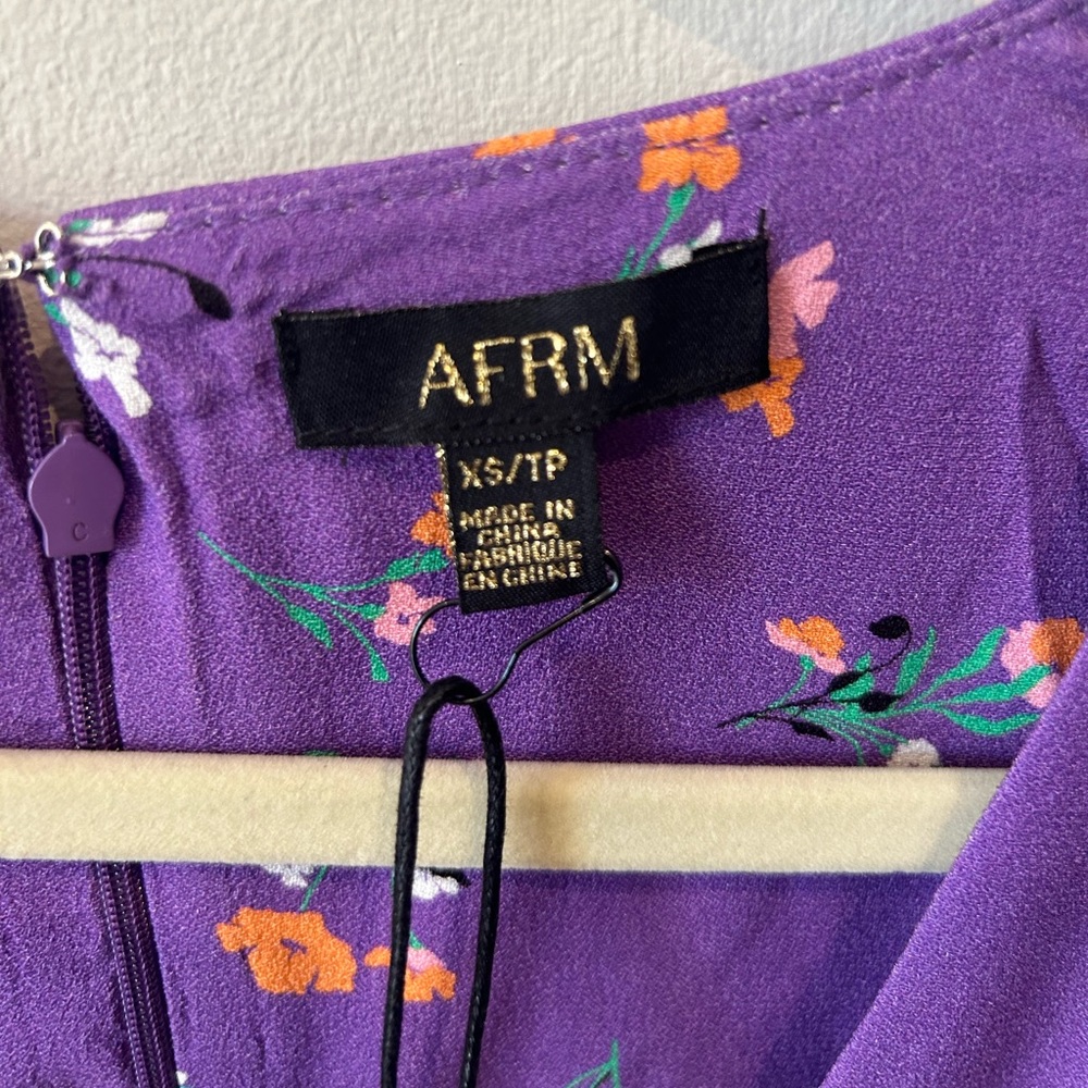 NWT AFRM Reno’s Dress | Size Xs - Picture 3 of 5